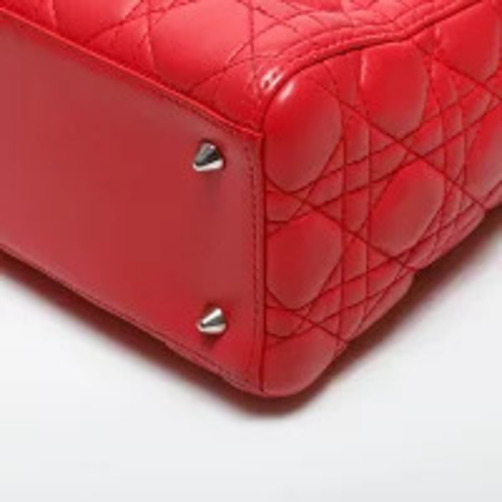 Christian Dior Lady Handbag Pink - Picture 6 of 13